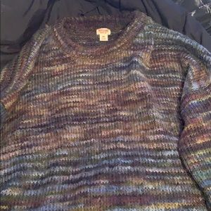 multicolored mossimo sweater